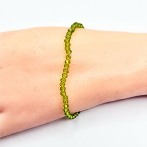 Green Beaded Bracelet